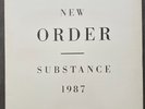 New Order - Substance 1987  double LP vinyl - Fact 200 - early pressing