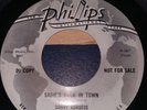 Rockabilly 45 DJ COPY SONNY BURGESS Sadie's Back In Town/A Kiss Goodnite Phllips