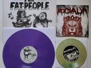 Fat Music For Fat People Vinyl 14 Song Compilation And A Moovalya 7 Inch Vinyl