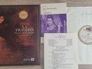HMV ASD 359 W/G ED1 Verdi La Traviata De Los Angeles Serafin x3 LP SLS 757 NM