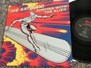 JOE SATRIANI SURFING WITH THE ALIEN LP 1987 RELATIVITY TRACK STICKER RARE 1ST