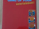 GANG OF FOUR Entertainment  NUMBERED LP Red Colour Vinyl Record MINT New Sealed