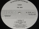 THE WHO TOMMY Promo DJ Copy WLP 1969 Decca 2 Lp Set VG