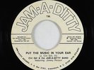 Modern Soul Boogie 45 - Cirt Gill - Put The Music - Jam-A-Ditty - VG++