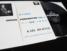 Handel: Organ Concertos Vol. 1 - Karl Richter **Decca SXL 2115 WBg ED1 LP**
