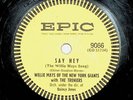 1954 Willie Mays New York Giants & Treniers Say Hey Out Of The Bushes 78 Record