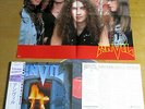 ANVIL – FORGED IN FIRE  Poster Japan  1st press  obi