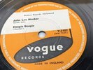 RARE 78 Rpm Blues, John Lee Hooker 'Hoogie Boogie / Whistlin & Moanin' UK Vogue