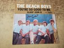 SIGNED BRIAN WILSON SLEEVE ONLY 1960s MINT-EXC Beach Boys Sloop John B 5602 45