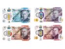 KING CHARLES UK BANK NOTES - FULL SET WITH RECEIPT - £5 £10 £20 £50 - GBP (2/3)