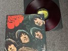 The Beatles - Rubber Soul Vinyl Record EARLY JAPANESE Pressing RED 1970