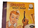 Sparky’s Magic Baton Picture Book And 78 RPM Record  1954 Vintage Collectible