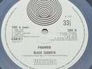 BLACK SABBATH Paranoid 1970 1Y1/2Y1 1st Press BIG BEAR credit SUPER COVER+AUDIO