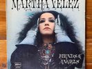 Martha Velez – Fiends And Angels – Debut Blues Rock Vinyl LP – OG