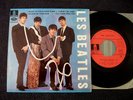 EP LES BEATLES I WANT TO HOLD YOUR HAND ODEON MEO 112 LABEL ROUGE SANS RABATS