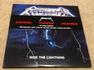 Metallica - Ride The Lightning 2xLP 45RPM Blue Vinyl 2010