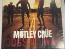 MOTLEY CRUE DOGS OF WAR RED SPLATTER 7” VINYL  RECORD SOLD OUT  417/666