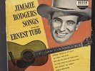 Jimmie Rodgers Songs Sung By Ernest Tubb 4 Record Set 1951, EP45 Decca
