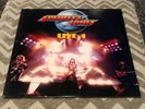 ACE FREHLEY of KISS FREHLEY'S COMET LIVE +1 LP RECORD 1988 MEGAFORCE ATLANTIC
