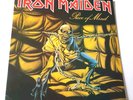 IRON MAIDEN PIECE OF MIND 1983 WITH MERCH SHEET EMI