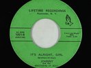 Northern Soul 45 - Johnny & Brothers Of Soul - It's Alright - Lifetime - rare