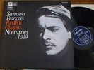 SAMSON FRANCOIS / CHOPIN nocturnes    / COLUMBIA CCHS 1087
