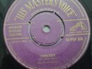 ELVIS PRESLEY Paralyzed HMV gold 45 NO company sleeve Plays VG