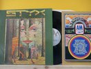 STYX - The Grand Illusion - PROMO LP + fold-out POSTER + Insert 1977 A&M NL NM