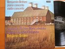 SXL 6512 Britten Piano Violin Concerto Richter Lubotsky NEAR MINT Decca NB