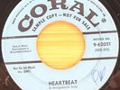 BUDDY HOLLY - HEARTBEAT / WELL... ALL RIGHT - ROCK 45 PROMO CORAL