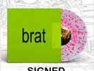 Charli XCX Brat Vinyl LP SIGNED Edition Clear Pink Splatter | PRESALE