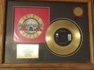 Vintage Guns 'N Roses Gold Special Edition LP 'Sweet Child O' Mine' 24K Plated