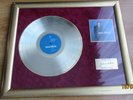 Johnny HALLYDAY   DISQUE D'OR   Ce que je sais avec certificat d'authenticité