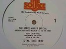 The Steve Miller Special March 12,13,14 1982 The Source NBC 82-9 3 LPs & Q Sheet