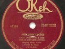 Earl Johnson - John Henry Blues / I Don't Love Nobody Okeh 45101 78 RPM E