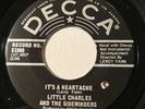 Northern Soul - Little Charles & Sidewinders - It's A Heartache - Decca 45 - Cdn