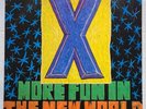 X More Fun In The New World 1983 US Elektra White Label PROMO LP PUNK John Doe