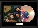 THE BEATLES RUBBER SOUL GOLD RECORD ALBUM FRAMED LP NON RIAA AWARD RARE