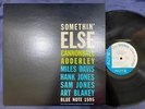 CANNONBALL ADDERLEY SOMETHIN' ELSE BLUE NOTE GXK 8042 STEREO JAPAN VINYL LP