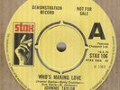 JOHNNIE TAYLOR*WHO'S MAKING LOVE*DEMO*SOUL*STAX LABEL*HEAR IT