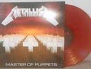 METALLICA Master of Puppets Orange Coloured Vinyl LP Pic Lyric Inner Metal Album