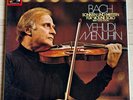 YEHUDI MENUHIN Violin Sonatas & Partitas BACH 1976 ED1 HMV STEREO 3LP Box MINT