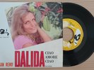 DALIDA CIao Amore  7/45 EP EX 1967 MADE IN PORTUGAL San Remo RARE unique