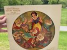 Vintage Disney Snow White & the Seven Dwarfs Picture Disc Vinyl Record 1980