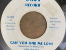 Soul Harrison and the Majestic Kind 45 Can You Fine Me Love Coin Rare Record