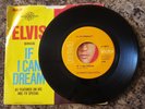 Elvis Presley - If I Can Dream / Edge of Reality - 1968 Music 45 RPM Record
