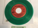 You're A Mean One Mr. Grinch 45 Record, Original, GREEN Vinyl with Jukebox Slip