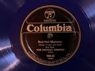 Columbia  155D Orig Memphis 5 RED HOT MAMA Jazz  1924 blue shellac  78 rpm N-