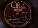 Okeh 8731 Texas Alexander w LITTLE HAT JONES  1929 San Antonio BLUES   78 rpm