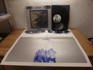 URIAH HEEP LOOK AT YOURSELF 1971 MINT- WITH RARE POSTER (GIMMIX MIRROR)